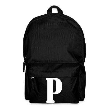 P - Rucksack - Schwarz - Vorne