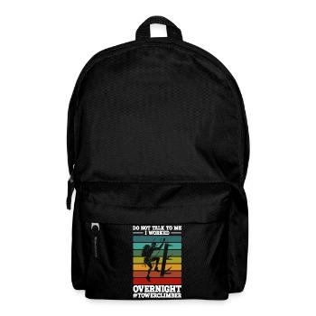 Turmbesteiger - Rucksack - Schwarz - Vorne