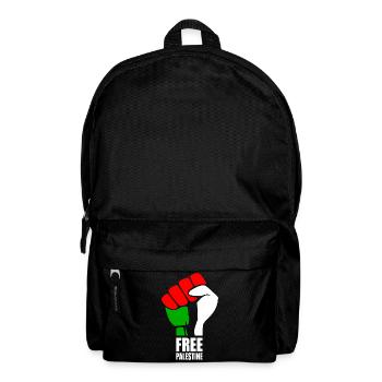 Free palestine - Sac à dos - noir - Devant
