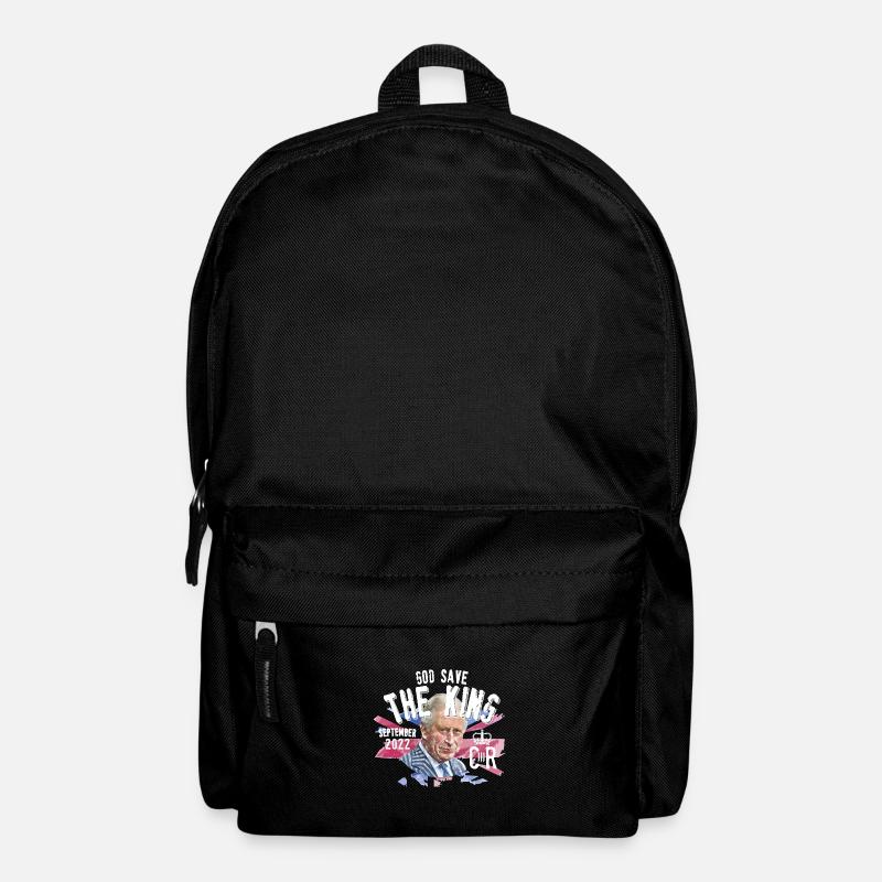 Gott schütze den König Karl III. - Rucksack - Schwarz