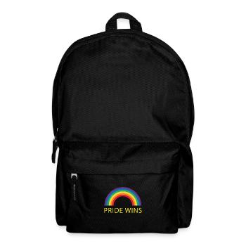 Love LGBT Pride Rainbow Colors Gift Love - Backpack - black - Front