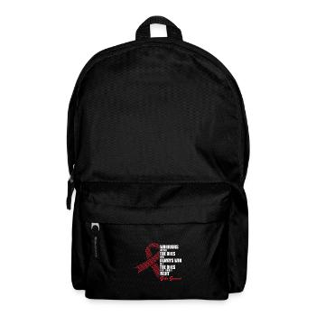always fight stroke survivor - Rucksack - Schwarz - Vorne