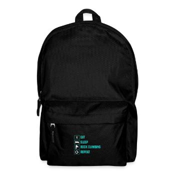 klettern kletterer bergsport boulder boulderer - Rucksack - Schwarz - Vorne