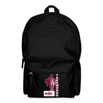 Taekwondo-girl martial art "tae kwon do" martial arts - Backpack - black - Front