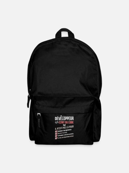 Un développeur - Sac à dos - noir