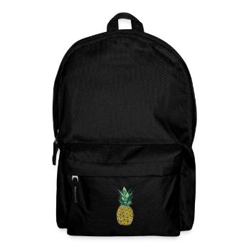 Ananas - Rucksack - Schwarz - Vorne