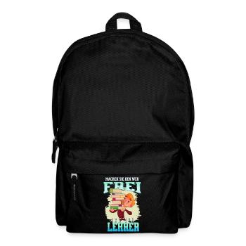 Lehrer im Stress - Rucksack - Schwarz - Vorne