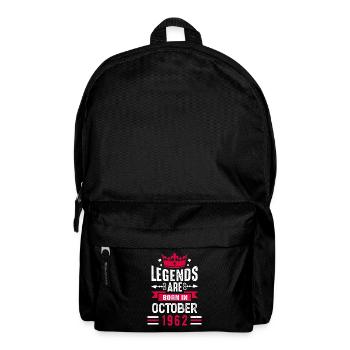 Octobre 1962 - Cadeau du 60e anniversaire. Légende. - Sac à dos - noir - Devant