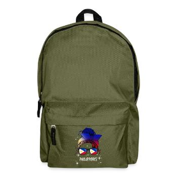 Philippines - Backpack - olive green - Front