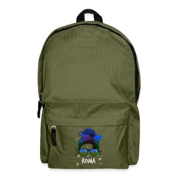 Roma - Backpack - olive green - Front