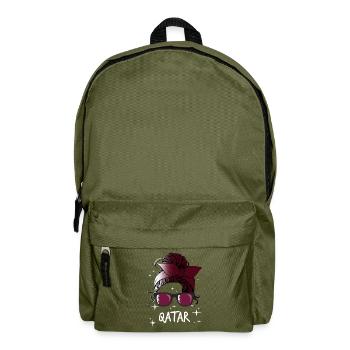 Qatar - Backpack - olive green - Front