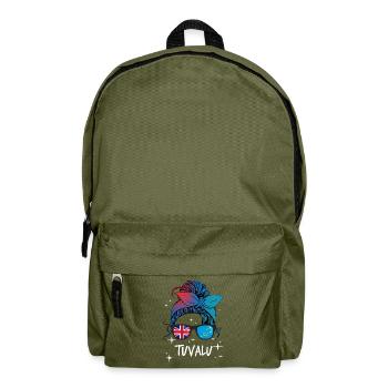 Tuvalu - Backpack - olive green - Front