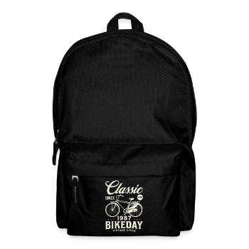 Cyclist 1987 Bike 35 years anniversary - Backpack - black - Front