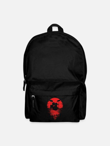 Batterie Silhouette Drum avec réflexion - Sac à dos - noir