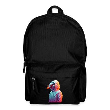 Seagull with sunglasses Colorful Cool seagulls Seabird - Backpack - black - Front
