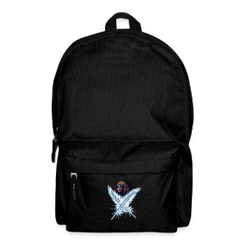 Federschmuck - Rucksack - Schwarz - Vorne