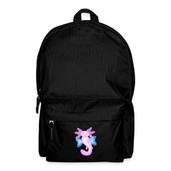 Engel Axolotl - Rucksack - Schwarz - Vorne