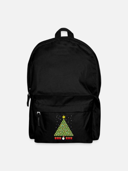 Balle de tennis Noël - Weihnachten - Sac à dos - noir