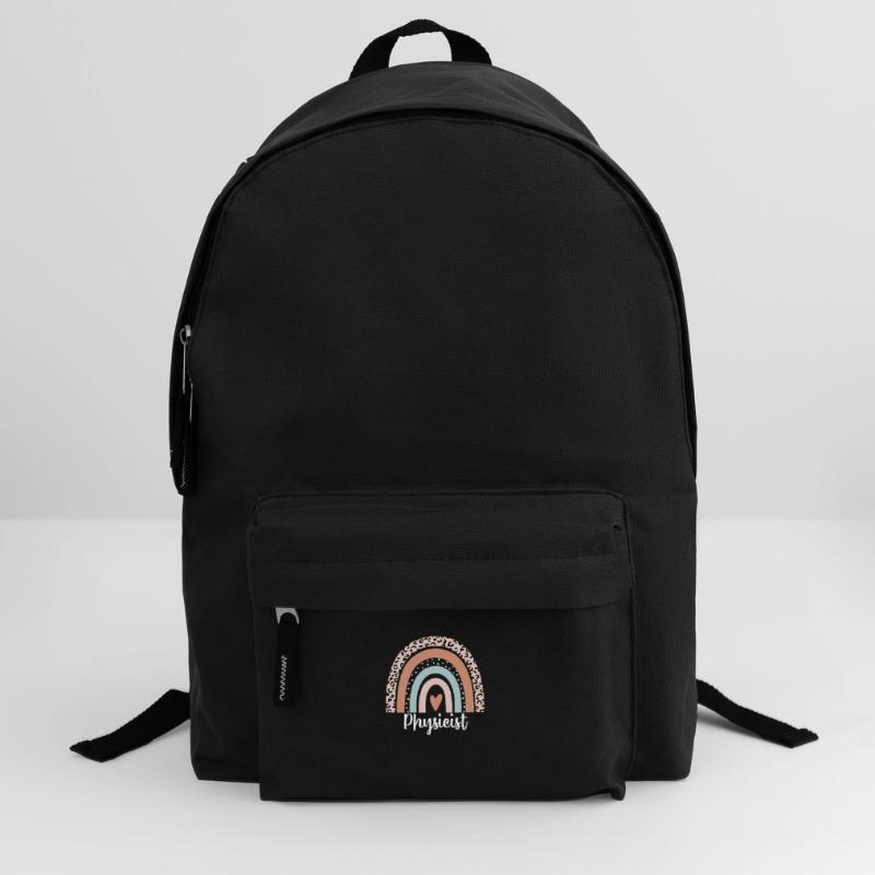 Physicist Rainbow Leopard Funny Physicist Backpack