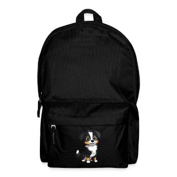 Australian Shepherd Dog Cute - Backpack - black - Front