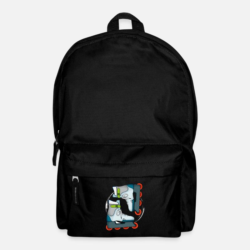 Inline Skates Skater Logo - Rucksack - Schwarz