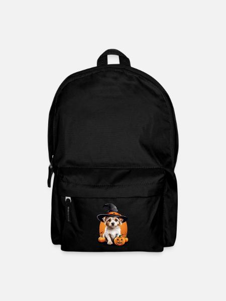 Halloween Hund - Rucksack - Schwarz