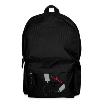 Defibrillator - Shock me! - Rucksack - Schwarz - Vorne