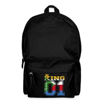 country partner king 01 prince Comoros - Backpack - black - Front