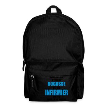 c'est compliqué d'être un bogosse et infirmier - Sac à dos - noir - Devant