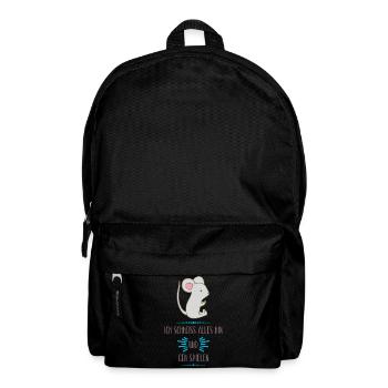 Maus Spielzeit Cartoon - Rucksack - Schwarz - Vorne
