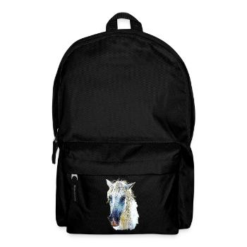 camargue horse - Backpack - black - Front