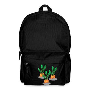 Carottes Carottes Carottes Rüebli Racines Riebli - Sac à dos - noir - Devant
