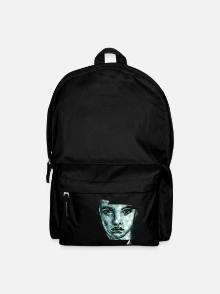 face - Backpack - black