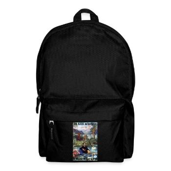Da KINI schafft o... Lustiges T-Shirt, Bayern,Bier - Rucksack - Schwarz - Vorne