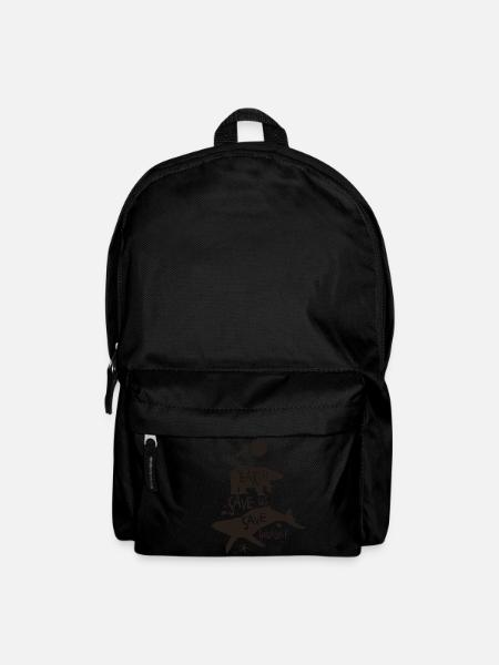 Wir sind erde - Rucksack - Schwarz