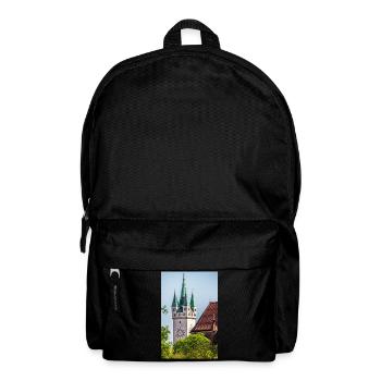 Straubing city tower - Backpack - black - Front