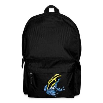 Tree climber frog Poison poison frog PoisonDartFrog 1 - Backpack - black - Front