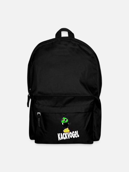 Kackvogel - Rucksack - Schwarz