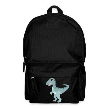 Velociraptor - Rucksack - Schwarz - Vorne