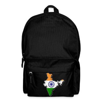 Indien - Rucksack - Schwarz - Vorne