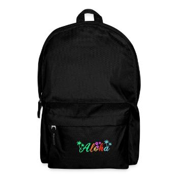 Hawaii Aloha Summer Beach Vacation Geschenkidee - Rucksack - Schwarz - Vorne