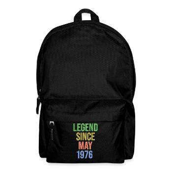 Legend Since May1976 - Backpack - black - Front