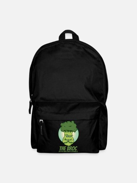 Veganer Statement Vegan Essen - Rucksack - Schwarz