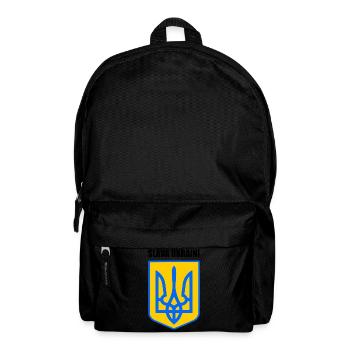 Slava ukraini - Backpack - black - Front