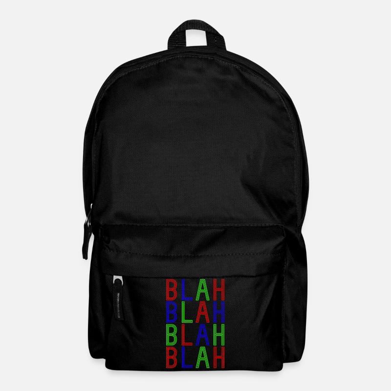 BlahBlahBlah - Rucksack - Schwarz
