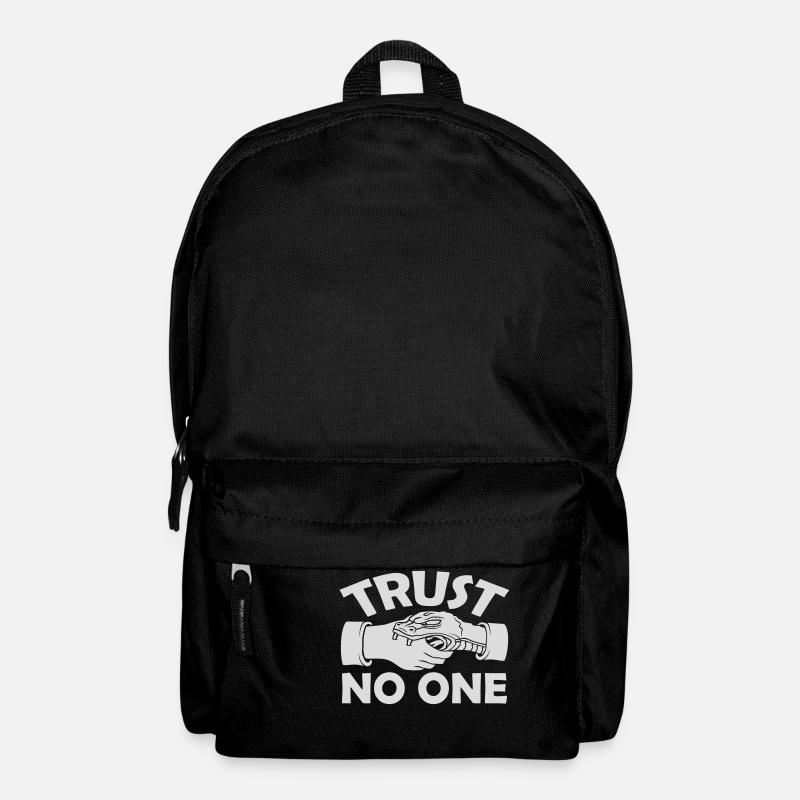 ne faites confiance à personne pour ne citer - Sac à dos - noir
