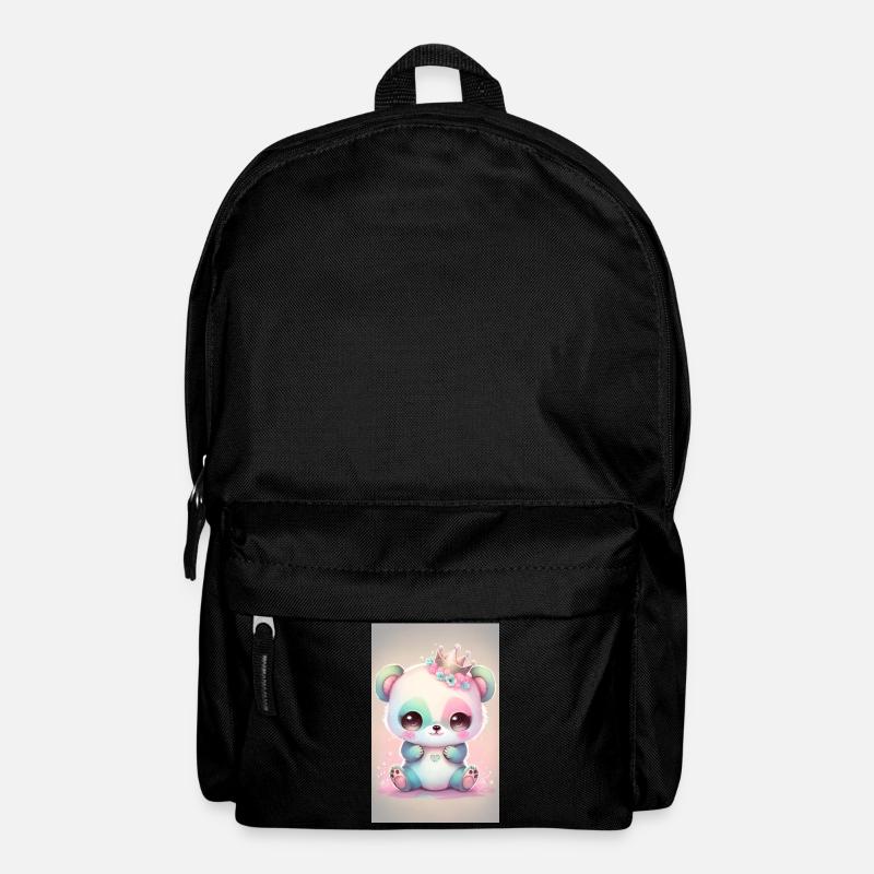 Bébé panda princesse - Sac à dos - noir
