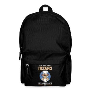 Erdmännchen Herdmännchen - Rucksack - Schwarz - Vorne
