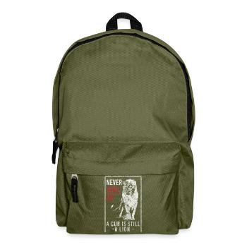 Fierté de chasse du roi Afrique - Sac à dos - vert olive - Devant