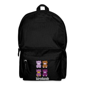 bärenbande - Rucksack - Schwarz - Vorne